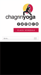Mobile Screenshot of chagrinyoga.com